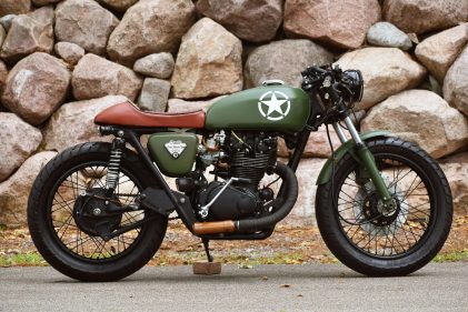 1971 Honda CB450 Army Cafe