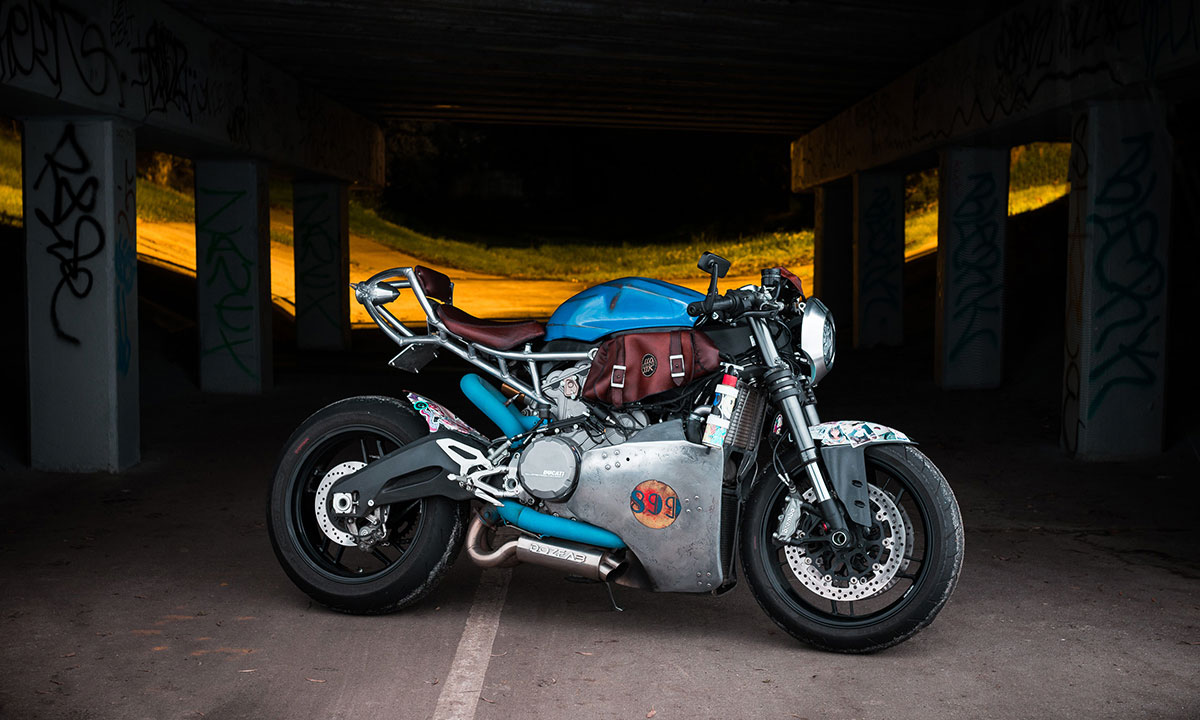 Ducati 899 Panigale cafe racer