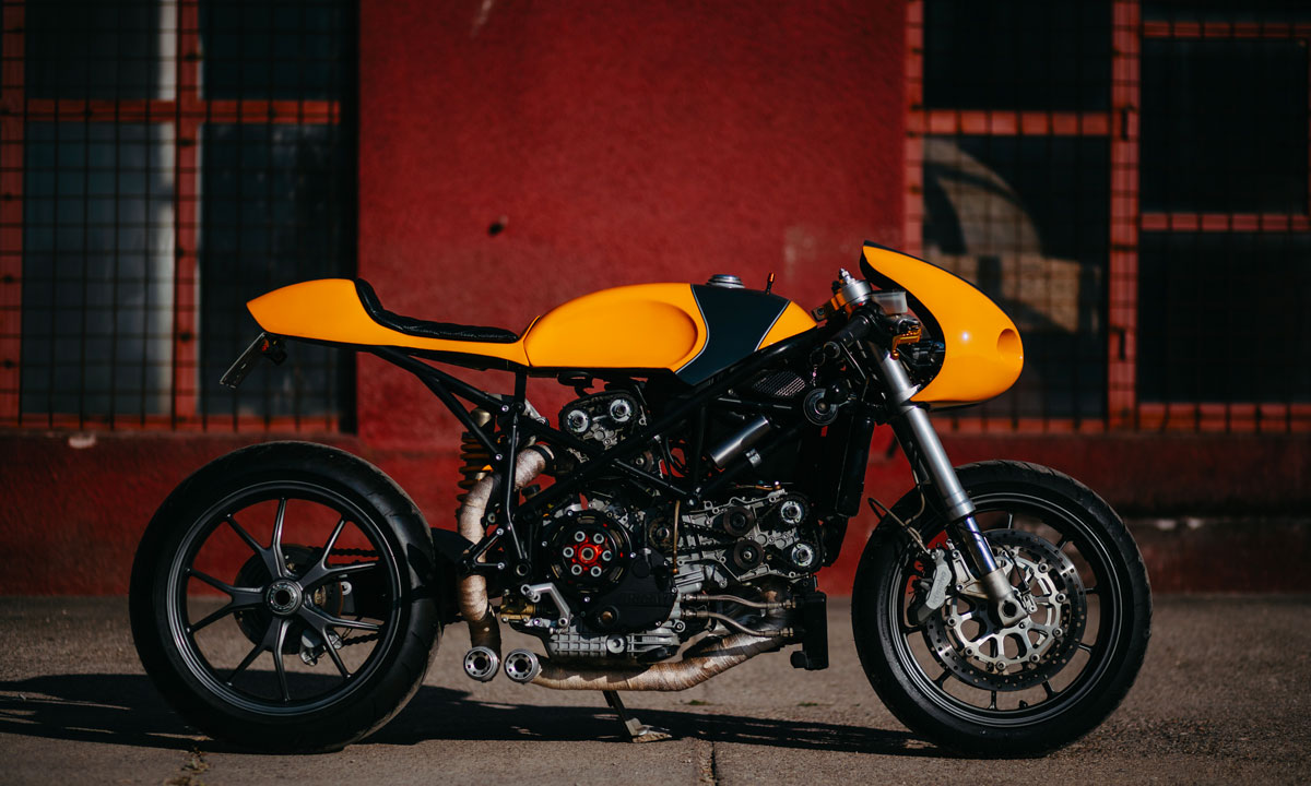 Ducati 749 cafe racer