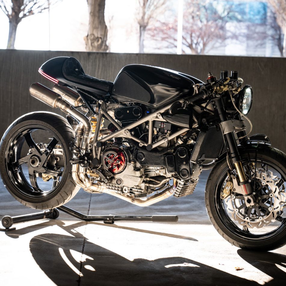 Jaron Hall Ducati 996 cafe racer