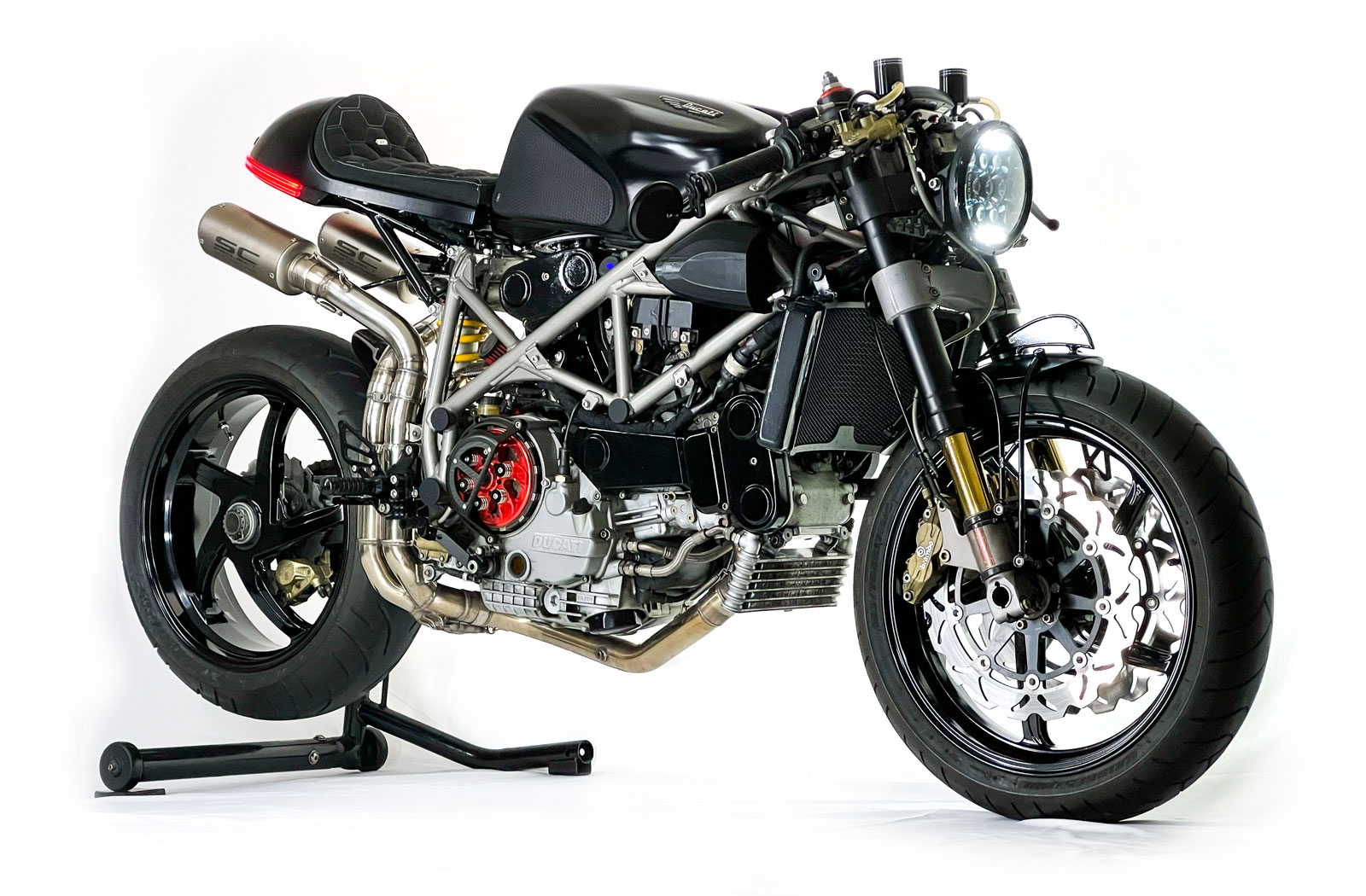 Jaron Hall Ducati 996 cafe racer