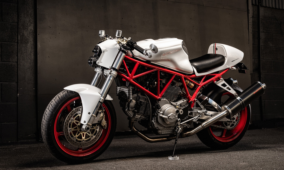 Ellaspede Ducati 900ss cafe racer