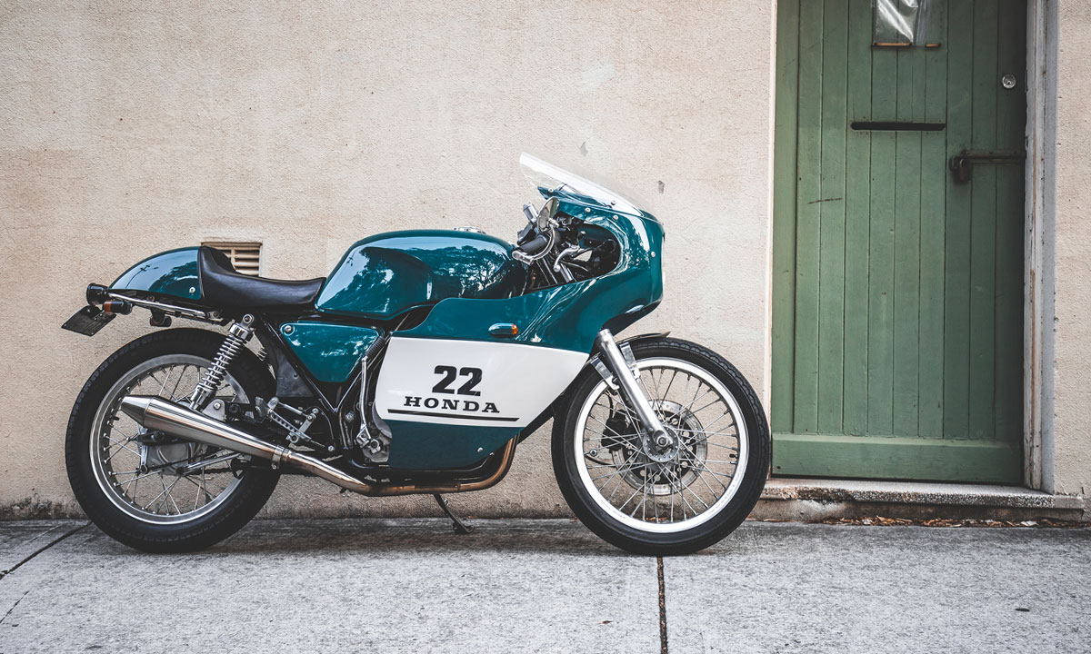 Honda GB400TT cafe racer