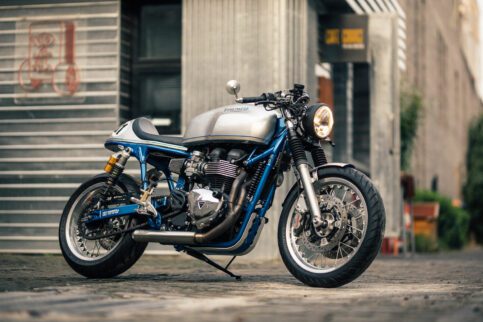 Mandrill Garage Bonneville T100