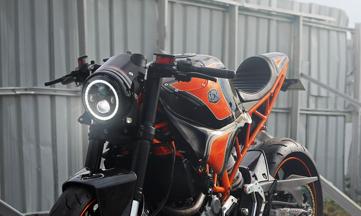 KTM RC250 cafe racer