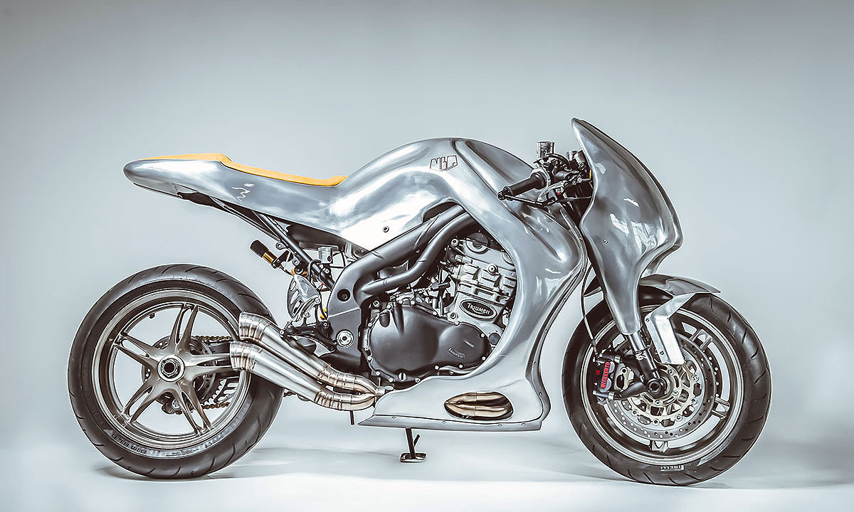 Triumph Speed Triple Made of Metal