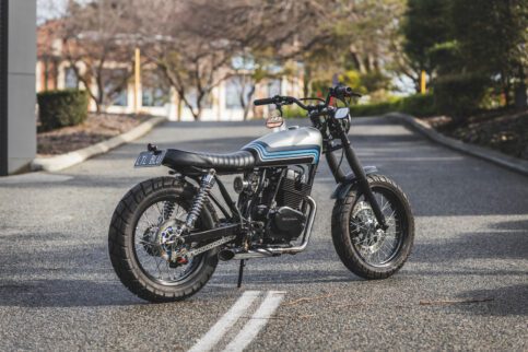 Honda CB250 street scrambler