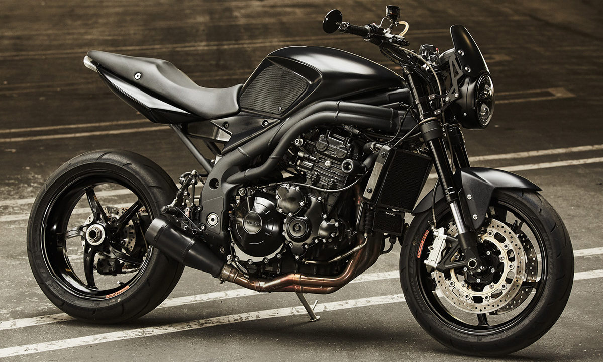 Speed Triple custom cafe racer